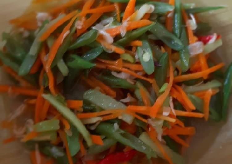 Cara Gampang memasak Oseng Sayur Bumbu Bawang, Sempurna