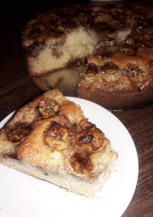 Una foto de Torta de banana