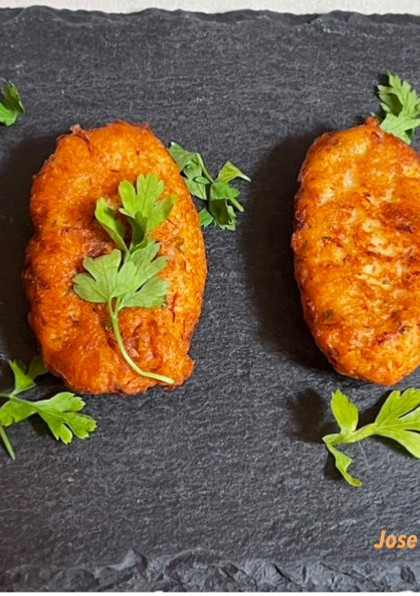 Una foto de Huevos tontos con atún