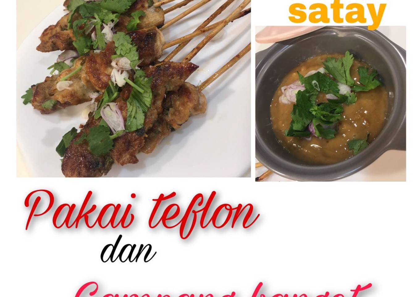 Bagaimana Membuat Sate Thailand / paling gampang dan Yummy Anti Gagal