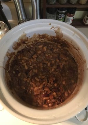 A picture of TB’s Dirty Beans.