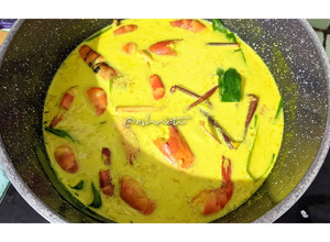 Gambar Udang Galah Masak Lomak Cili Api