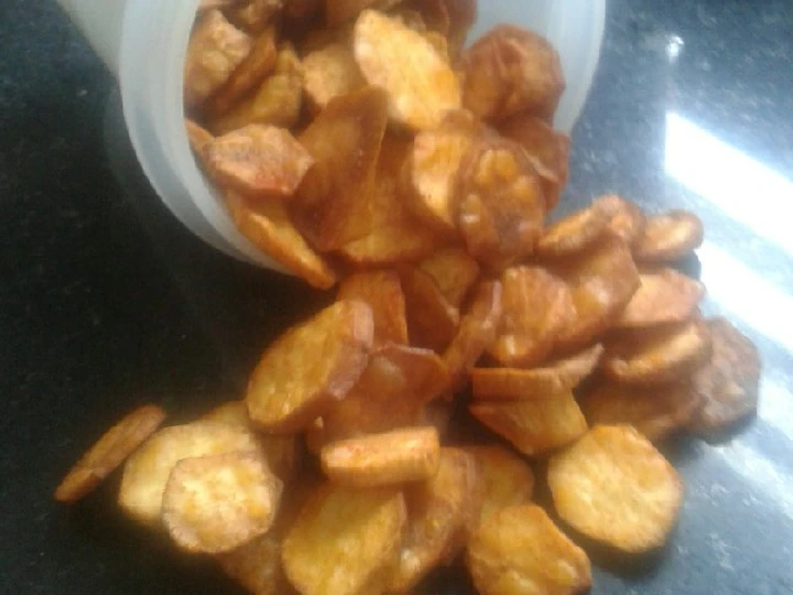 Easy Steps to Make Recipe Sweet potato chips that is Delicious, Appealing}