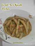 * Cenil Aci Kuah Pedas *