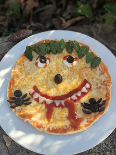 Una foto de Pizza del terror