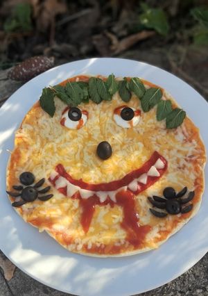Una foto de Pizza del terror