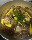 Cá diêu hồng kho xoài 🌹💛🌷💚