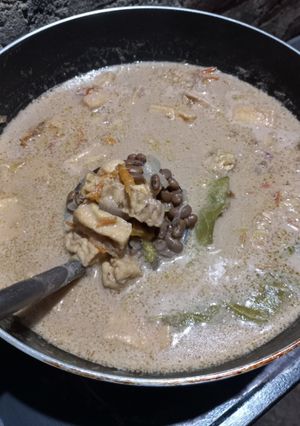 Foto resep Sayur lodeh lotho tahu tempe