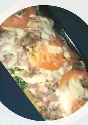 Una foto de Canelones de acelga a la napolitana. 😋
