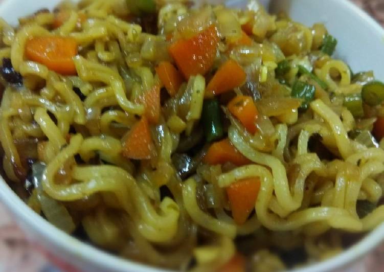 How to Make Speedy Vegetable maggie