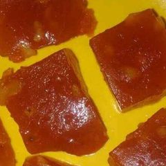 A picture of Karanchi halwa.
