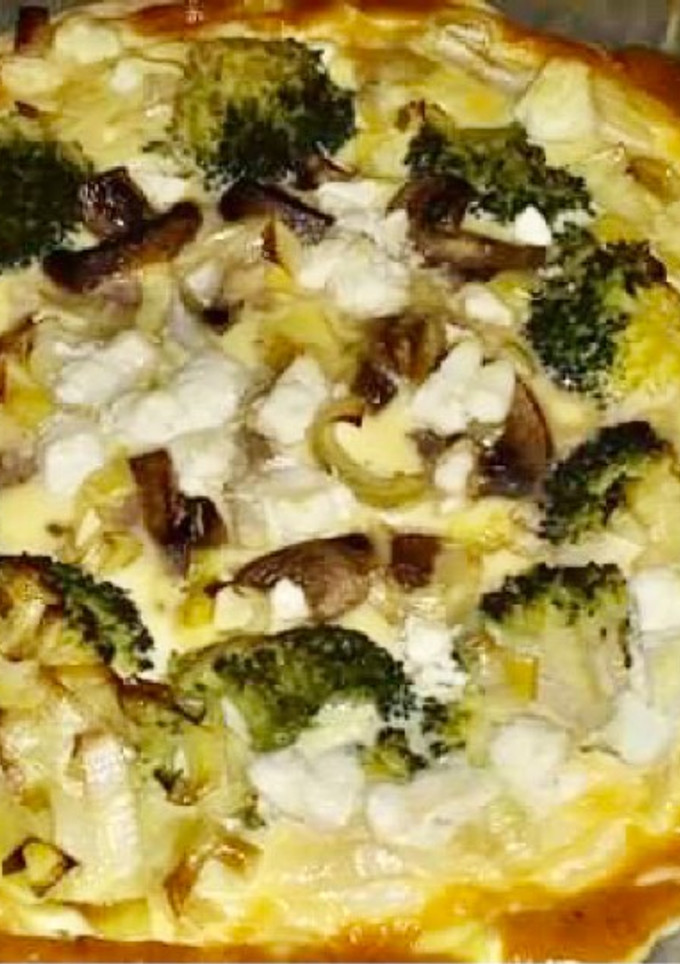 Una foto de Quiche de brócoli 🥦