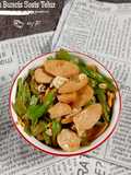 Tumis buncis sosis telur