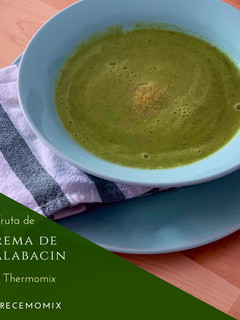 Foto principal de Crema de calabacín con Thermomix
