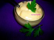 Une photo de mayonnaise maison