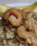 Camarones al pil pil (con ají verde)
