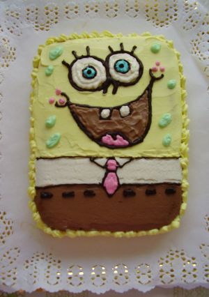 Una foto de Tarta Bob Esponja