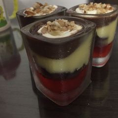 A picture of Custard Shots.