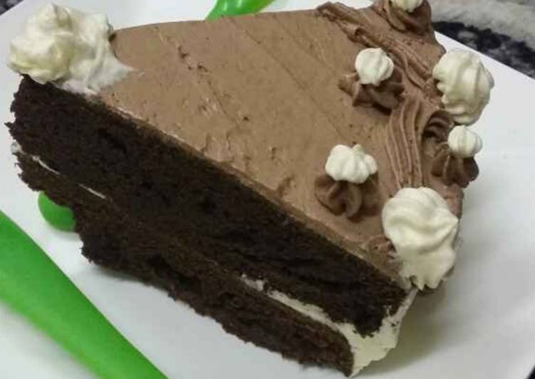 Moist Chocolate Cake (2 Tier)