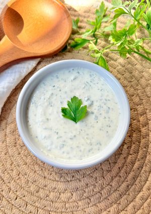 Una foto de Salsa yogur