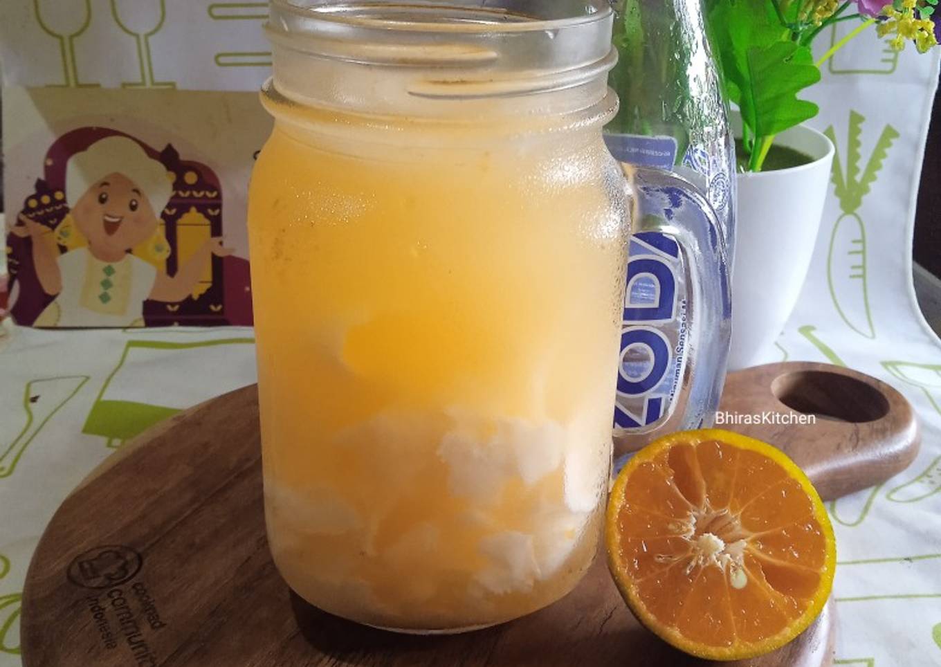 Es Kelapa Jeruk Zoda