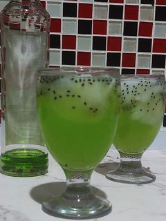 Foto resep Es Kelapa Syrup Melon