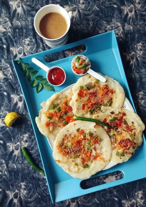 A picture of Instant rava uttapam.