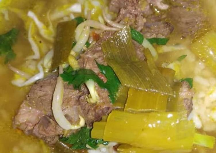 Soto daging Boyolali