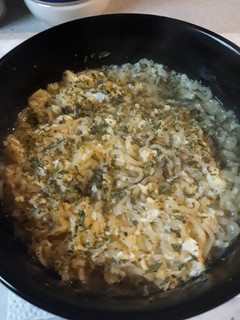 A picture of Egg and Noodles.