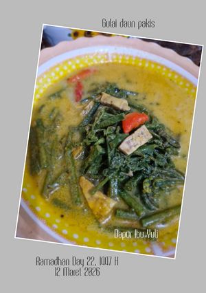 Foto resep Gulai daun pakis