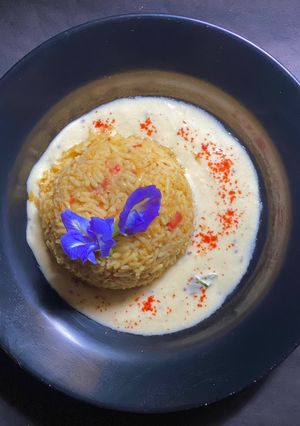 A picture of Kadhi Khichdi.