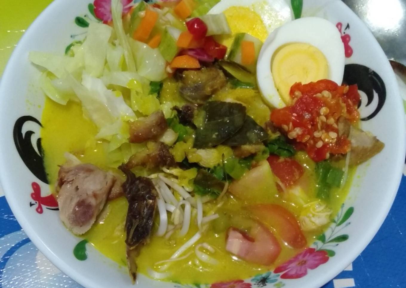 Soto santan ayam kampung