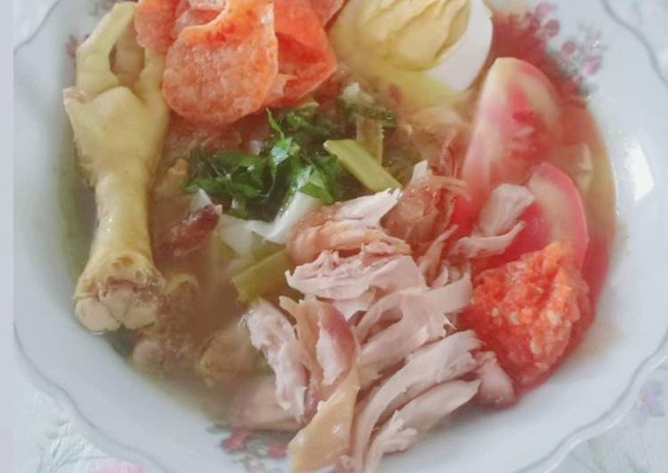 Soto Ayam plus Ceker