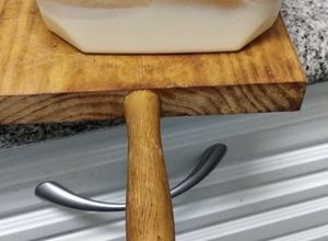 Una foto de Tarta de queso. Con bizcocho de soletilla