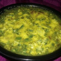 A picture of Dahi ki sabzi.