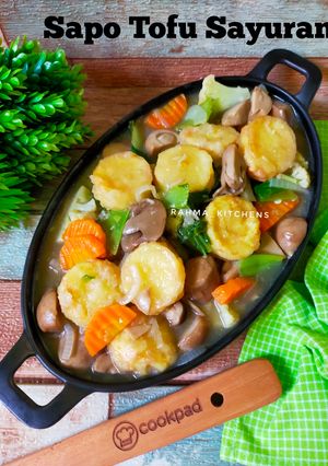 Foto resep Sapo Tofu Sayuran