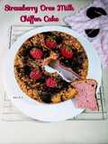 Strawberry Oreo Milk Chiffon Cake