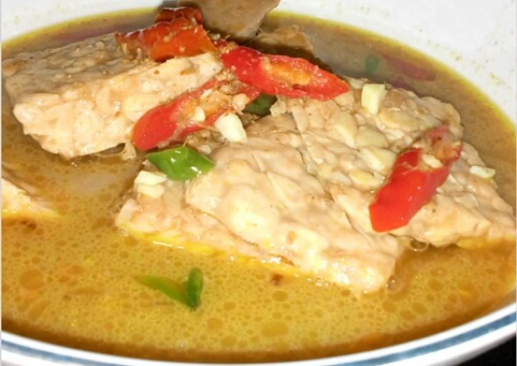 Cara buat Opor tempe low budget yang nikmat Untuk Jualan