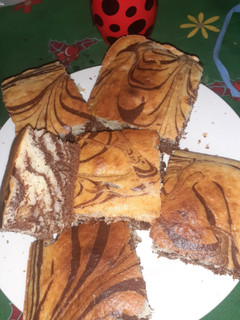 Una foto de Torta marmolada