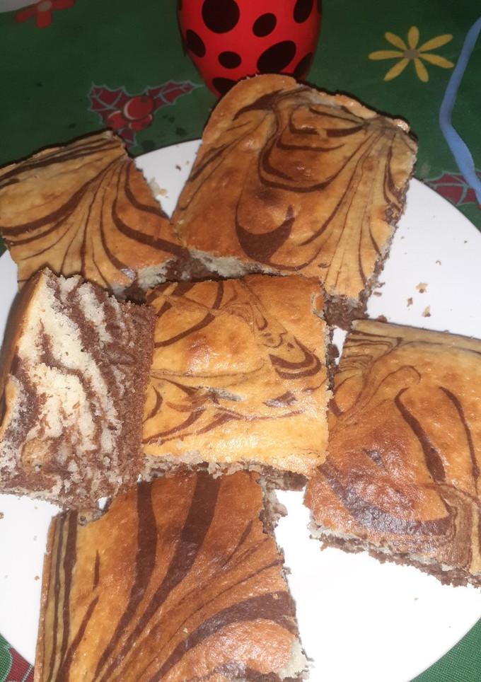 Una foto de Torta marmolada