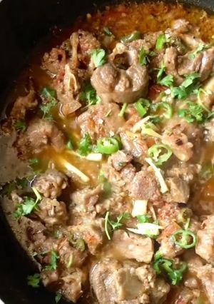 A picture of Jhat phat mutton karahi.
