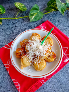 Foto resep Pisang Koin Keju