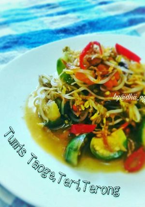 Foto resep Tumis 3T (Taoge,Teri,Terong)