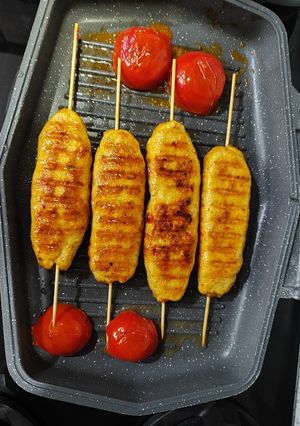 عکسی از دستور کوبیده مرغ