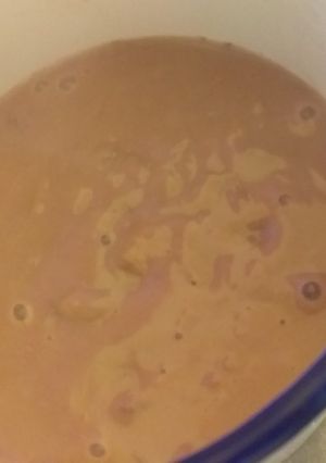 Una foto de Crema de chocolate
