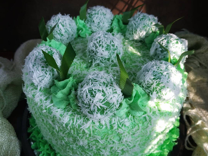 Cara Gampang Membuat Klepon Cake Anti Gagal
