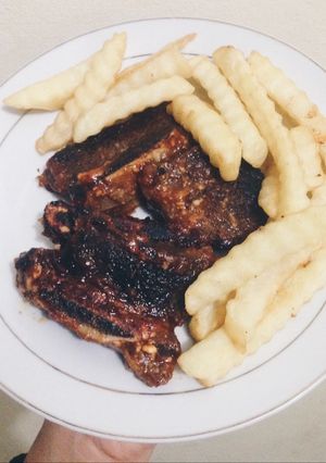 Foto resep Iga Sapi Panggang with Cheesy Barbecue sauce