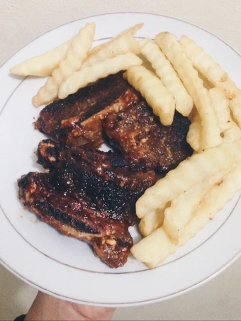 Cara Gampang Menyiapkan Resep Iga Sapi Panggang with Cheesy Barbecue sauce Anti Ribet, Sempurna