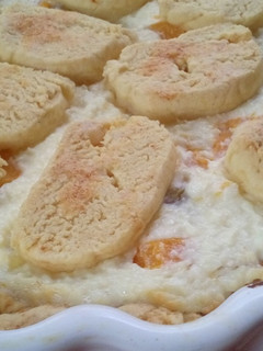 Barackos-túrós pite gluténmentesen recept fotója