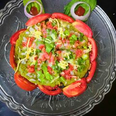 A picture of Cheese Palak Pizza Dosa.